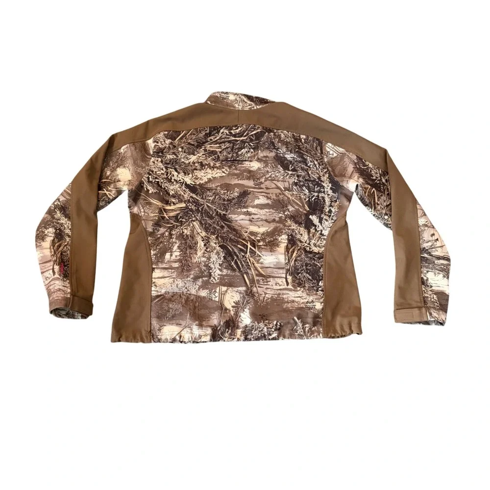 Realtree Scent-Factor Max-1 XT Camo Hunting Jacket Kids XL 16/18 SS1047‎ Brown
